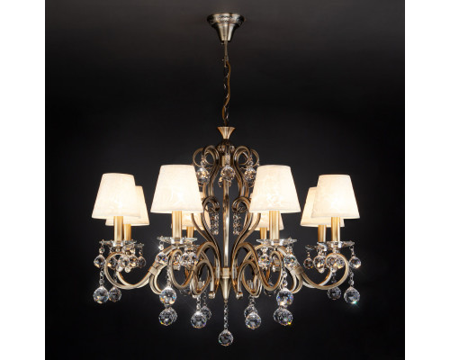 Заказать Подвесная люстра Eurosvet 1448/8 античная бронза Strotskis| VIVID-LIGHT.RU