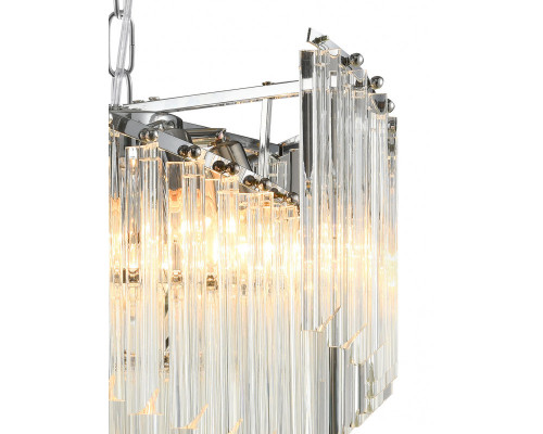 Оформить заказ Подвесная люстра Natali Kovaltseva MAJESTIC 81433/8C CHROME| VIVID-LIGHT.RU