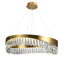 Подвесная люстра Natali Kovaltseva LED LAMPS 81356 GOLD SATIN