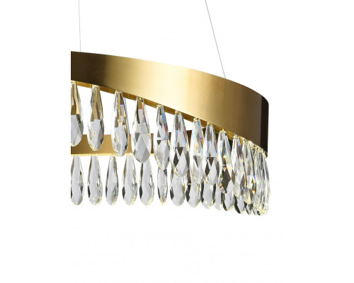 Купить Подвесная люстра Natali Kovaltseva LED LAMPS 81356 GOLD SATIN| VIVID-LIGHT.RU