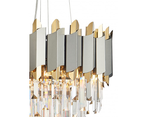 Купить Подвесная люстра Natali Kovaltseva QUEEN II 81450/5C GOLD| VIVID-LIGHT.RU