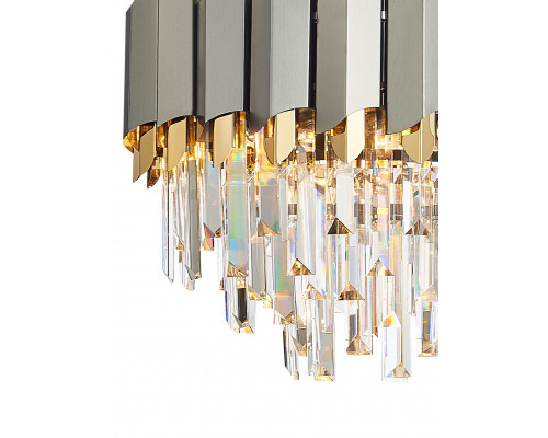 Купить Подвесная люстра Natali Kovaltseva QUEEN II 81450/5C GOLD| VIVID-LIGHT.RU