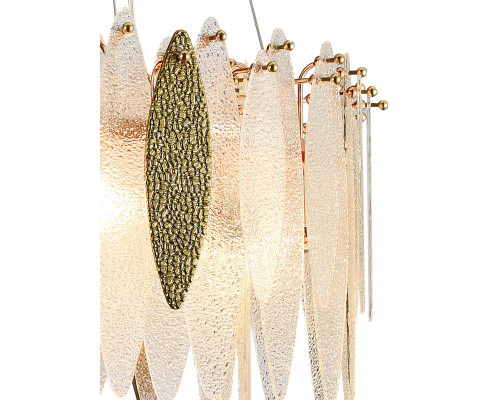 Сделать заказ Подвесная люстра Natali Kovaltseva TRIADA 91002/8C GOLD| VIVID-LIGHT.RU