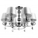 Купить Подвесная люстра ARTE Lamp A3074LM-6CC| VIVID-LIGHT.RU