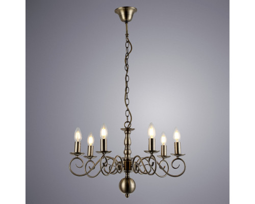 Сделать заказ Подвесная люстра ARTE Lamp A1129LM-7AB| VIVID-LIGHT.RU