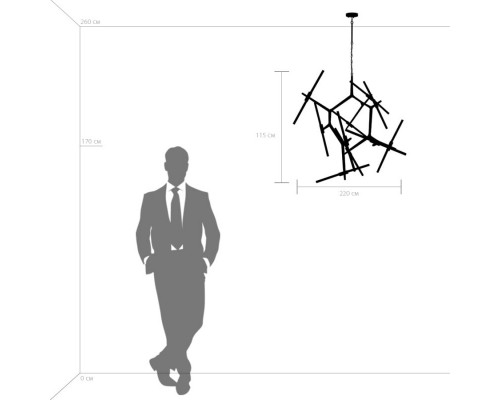 Оформить заказ Подвесная люстра Lightstar 742203| VIVID-LIGHT.RU