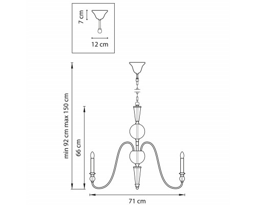 Заказать Подвесная люстра Lightstar 732067| VIVID-LIGHT.RU
