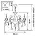 Сделать заказ Подвесная люстра Lightstar 788084| VIVID-LIGHT.RU