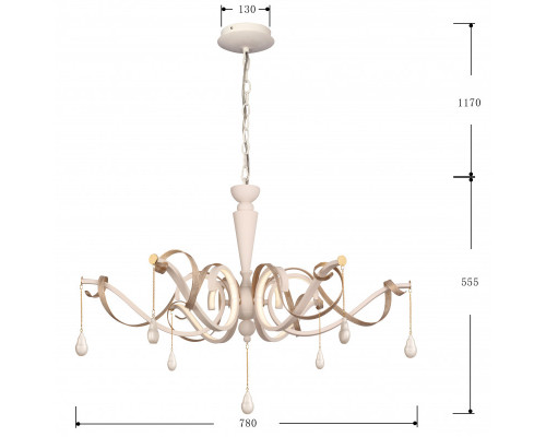 Купить Подвесная люстра Favourite 2615-6P| VIVID-LIGHT.RU