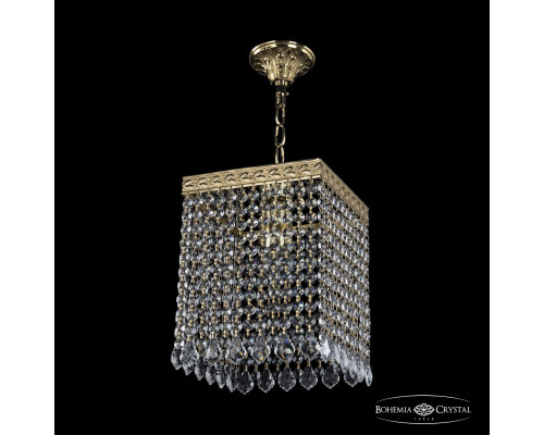 Купить Подвесная люстра Bohemia Ivele Crystal 19202/20IV G Leafs| VIVID-LIGHT.RU