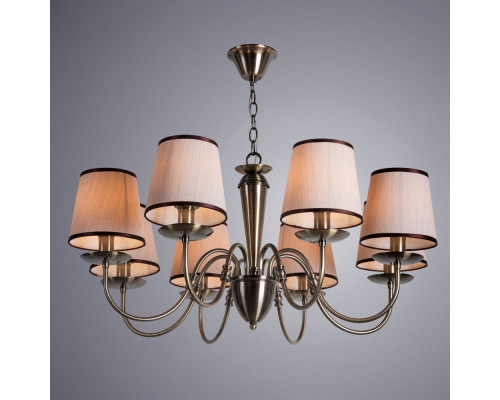 Заказать Подвесная люстра ARTE Lamp A3227LM-8AB| VIVID-LIGHT.RU