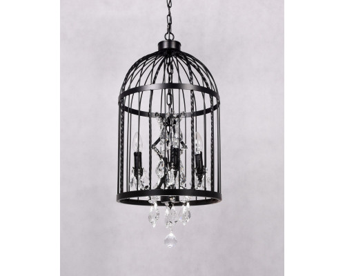 Сделать заказ Подвесная люстра Lumina Deco LDP 161 BK| VIVID-LIGHT.RU