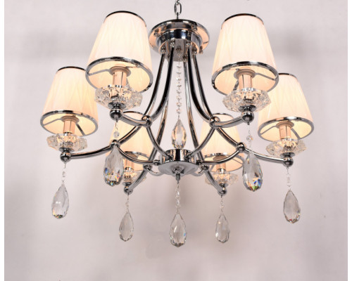 Оформить заказ Подвесная люстра Lumina Deco LDP 9268-6 CHR| VIVID-LIGHT.RU