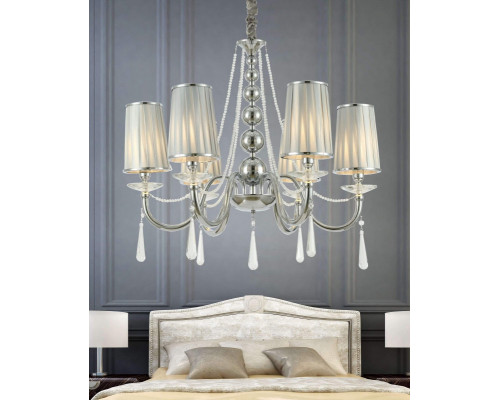 Заказать Подвесная люстра Lumina Deco LDP 1200-6 CHR| VIVID-LIGHT.RU