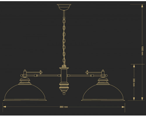 Заказать Подвесная люстра Kutek LID-ZW-2(P)GR| VIVID-LIGHT.RU