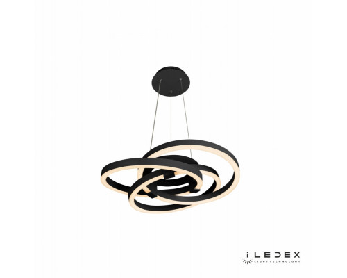 Оформить заказ Подвесная люстра iLedex 9110-600-D-T BK| VIVID-LIGHT.RU