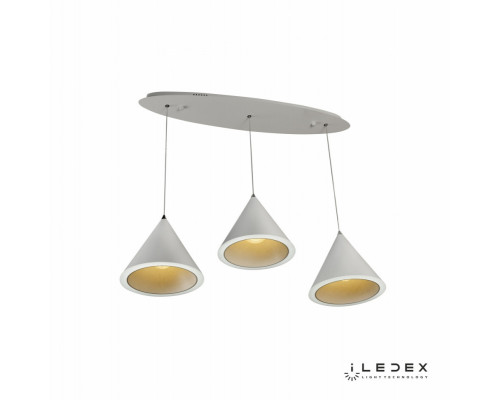 Оформить заказ Подвесная люстра iLedex WL8858-3A WH| VIVID-LIGHT.RU