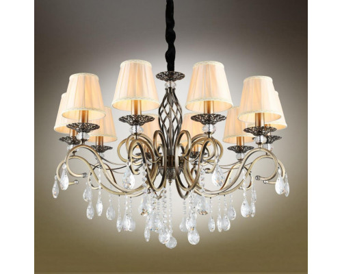 Купить Подвесная люстра Omnilux OML-79113-10| VIVID-LIGHT.RU