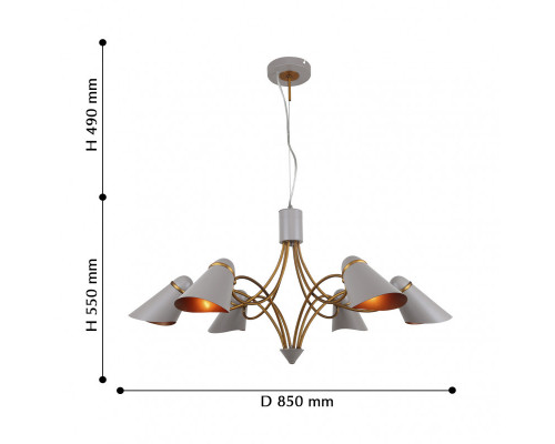 Заказать Подвесная люстра Favourite 2666-6P| VIVID-LIGHT.RU