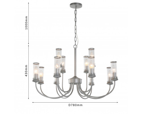 Купить Подвесная люстра Favourite 2693-12P| VIVID-LIGHT.RU