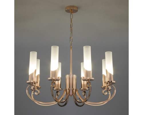 Оформить заказ Подвесная люстра Eurosvet 60117/8 золото| VIVID-LIGHT.RU