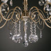 Оформить заказ Подвесная люстра Eurosvet 10104/5 античная бронза/прозрачный хрусталь Strotskis| VIVID-LIGHT.RU