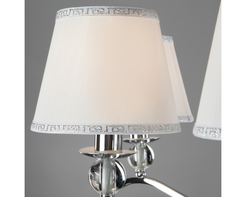 Купить Подвесная люстра Eurosvet 60097/8 хром| VIVID-LIGHT.RU