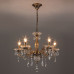 Оформить заказ Подвесная люстра Eurosvet 3281/5 античная бронза/прозрачный хрусталь Strotskis| VIVID-LIGHT.RU