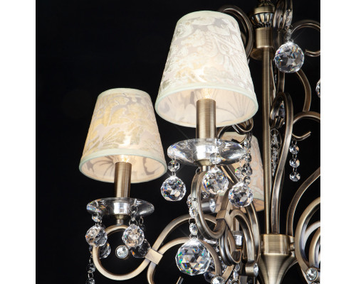 Купить Подвесная люстра Eurosvet 1448/5 античная бронза Strotskis| VIVID-LIGHT.RU