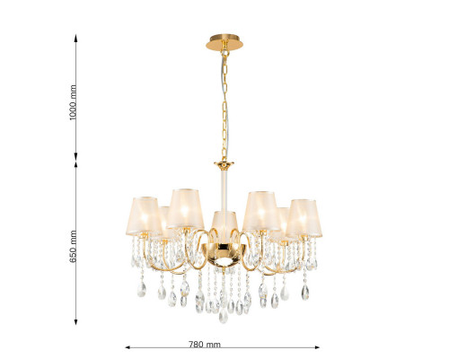 Купить Подвесная люстра Favourite 2868-7P| VIVID-LIGHT.RU