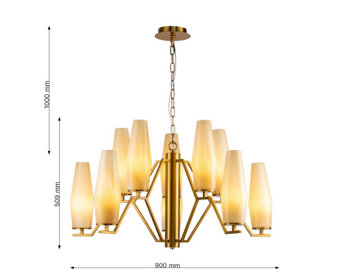 Купить Подвесная люстра Favourite 2872-10P| VIVID-LIGHT.RU