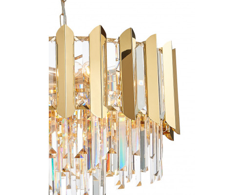 Оформить заказ Подвесная люстра Natali Kovaltseva AMAZONE 81444/8C GOLD| VIVID-LIGHT.RU