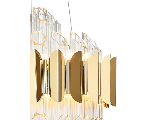 Заказать Подвесная люстра Natali Kovaltseva RIVERA 81443/6C GOLD| VIVID-LIGHT.RU