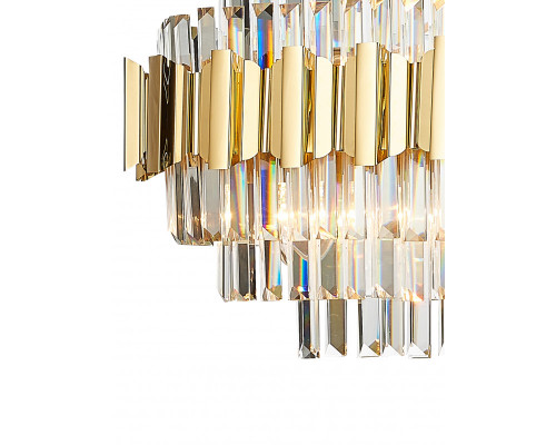 Сделать заказ Подвесная люстра Natali Kovaltseva RUBY 81442/12C GOLD| VIVID-LIGHT.RU