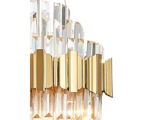 Оформить заказ Подвесная люстра Natali Kovaltseva RUBY 81442/6C GOLD| VIVID-LIGHT.RU