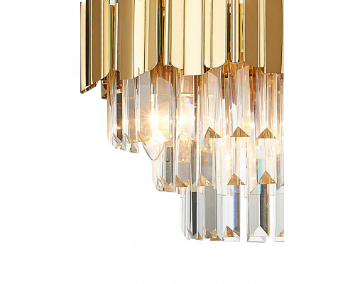 Оформить заказ Подвесная люстра Natali Kovaltseva RUBY 81442/6C GOLD| VIVID-LIGHT.RU