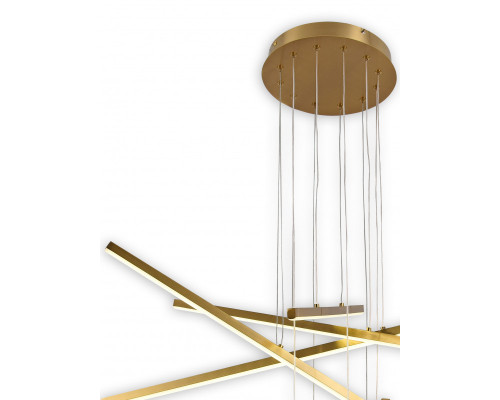 Оформить заказ Подвесная люстра Natali Kovaltseva LED LAMPS 81103/6C BRASS| VIVID-LIGHT.RU