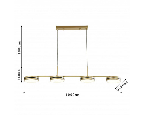 Оформить заказ Подвесная люстра F-Promo 4043-4P| VIVID-LIGHT.RU