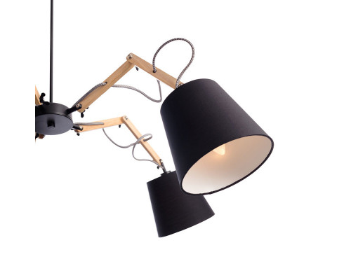 Заказать Подвесная люстра ARTE Lamp A5700LM-5BK| VIVID-LIGHT.RU
