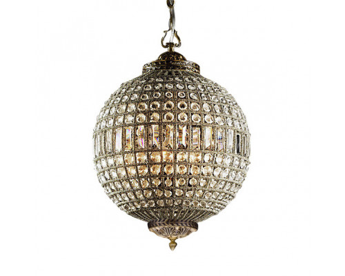 Заказать Подвесная люстра DeLight Collection KR0108P-3 antique brass| VIVID-LIGHT.RU