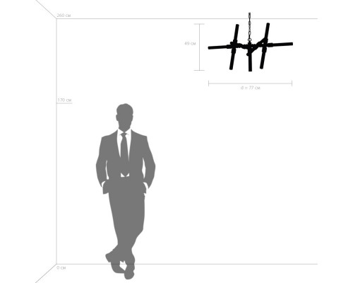 Оформить заказ Подвесная люстра Lightstar 740114| VIVID-LIGHT.RU