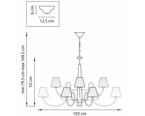 Заказать Подвесная люстра Lightstar 814337| VIVID-LIGHT.RU