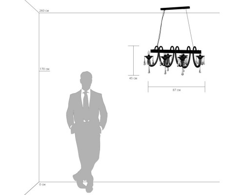 Купить Подвесная люстра Lightstar 821160| VIVID-LIGHT.RU