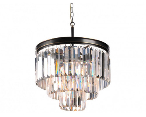 Сделать заказ Подвесная люстра Newport 31106/S black+gold| VIVID-LIGHT.RU