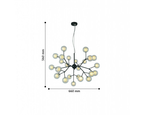 Заказать Подвесная люстра F-Promo 2481-9P| VIVID-LIGHT.RU