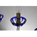 Заказать Подвесная люстра Bohemia Ivele Crystal 1309/5/165 Ni Cl/Clear-Blue/H-1H| VIVID-LIGHT.RU