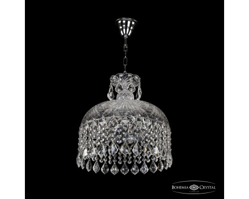 Сделать заказ Подвесная люстра Bohemia Ivele Crystal 14781/35 Ni Leafs| VIVID-LIGHT.RU