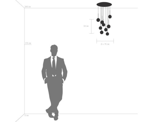 Сделать заказ Подвесная люстра Lightstar 815290| VIVID-LIGHT.RU