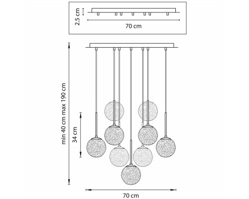 Сделать заказ Подвесная люстра Lightstar 815290| VIVID-LIGHT.RU