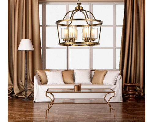 Оформить заказ Подвесная люстра Lumina Deco LDP 1222-6 MD| VIVID-LIGHT.RU